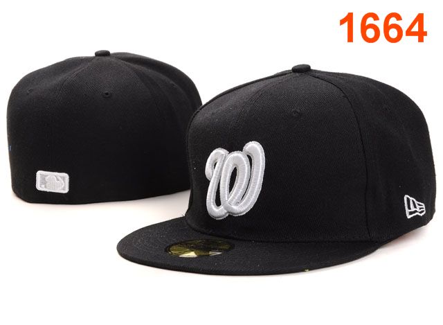 Washington Nationals MLB Fitted Hat PT05